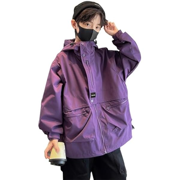 ジャケット・アウター BOY Amazon | [BLZXIAN] 子供服 ジャケット 男の子 春秋 フード付き